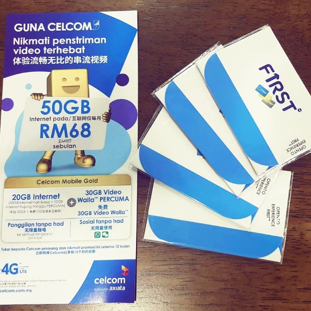 rm68 50gb celcom Cinosural International School