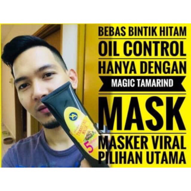 Mask Masker Magic Tamarind Mask Ready Stock Pilihan Nombor 1 Untuk Masalah Kulit Muka Shopee Malaysia