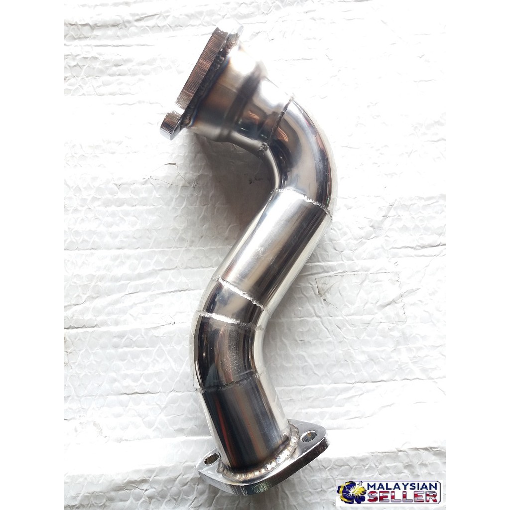 Turbo Stainless Steel Exhaust Down Pipe Mitsubishi L200 2.5L 4D56 Turbo Triton
