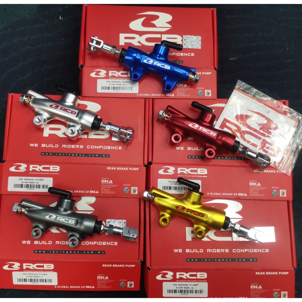 RCB S1 GRT REAR MASTER PUMP 14MM Y15ZR LC5S Y125Z/ZR (5 COLOUR) rear ...