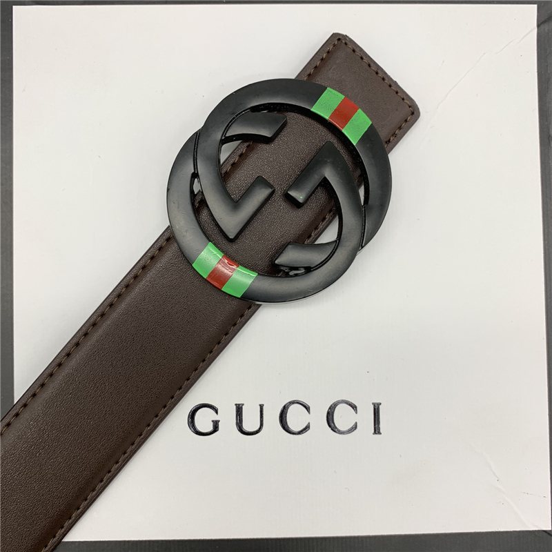 gucci stripe belt
