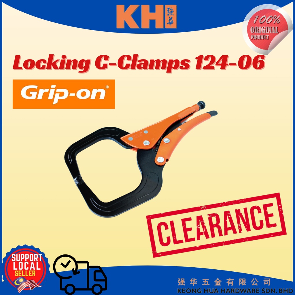 Gripon Locking CClamps 12406 Shopee Malaysia