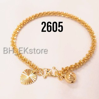  Emas  Bangkok Gelang Tangan Jagung  Bulu Dewasa BH EKstore 