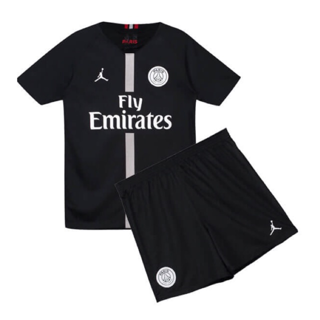 black psg jordan jersey