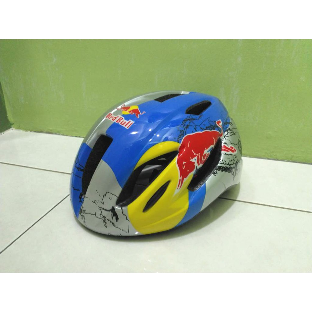 red bull mountain bike helmet