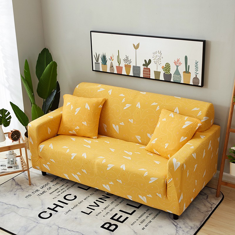 Cute Yellow Airplane Full Sofa Covers Cheap Furniture Sofa