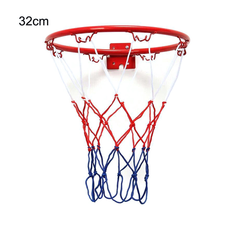 QueenHome Basketball Net Replacement Hoop Net Basketball Hoop With Full Size Backboard And Net Hanging Basketball Wall Mounted Goal Hoop Rim With Net Screw For Outdoors Indoor Use 