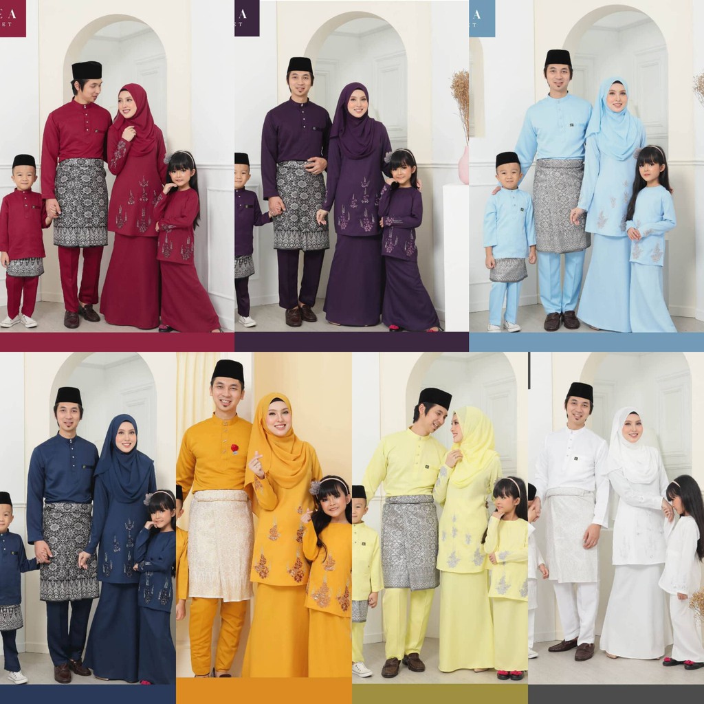 Melayu 2022 baju warna