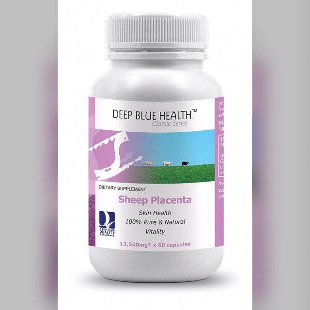 Ready Stok Sheep Placenta Deep Blue Health Halal Certified Shopee Malaysia
