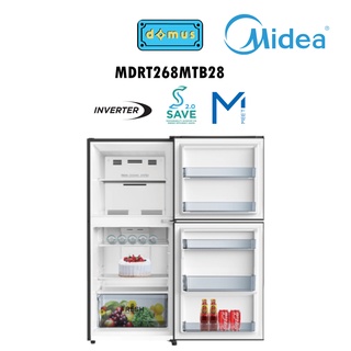 Midea 2 Door Refrigerator MDRT268MTB28 (200L, Inverter) / MD-232V (230L ...