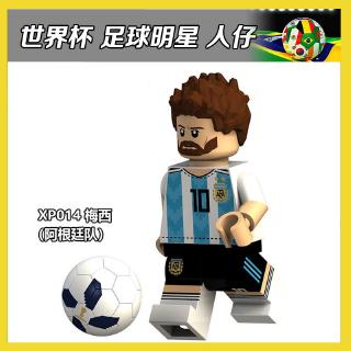 messi lego minifigure