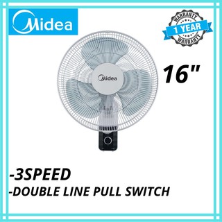 Midea 16 Wall Fan Mf 16fw15ka Shopee Malaysia