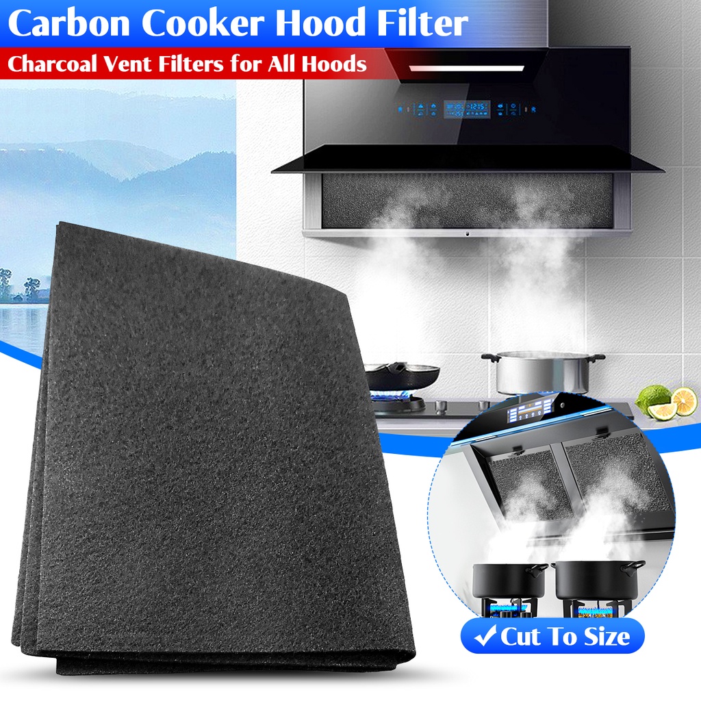 Teamwinm 57cmX47cm Universal Cooker Hood Extractor Carbon Filter Charcoal FITS ALL