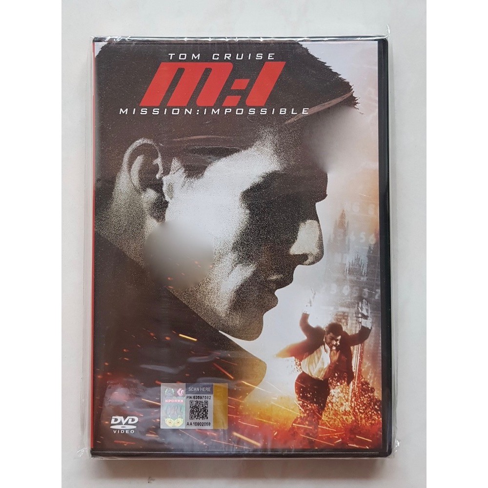 Mission: Impossible (1996) DVD Mission Impossible 不可能的任务 TOM CRUISE Movie