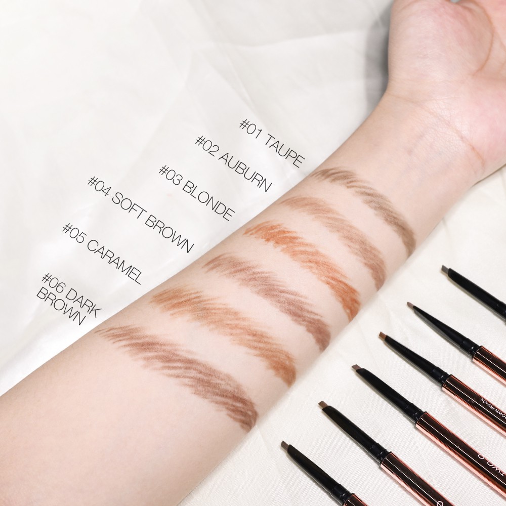 Must Have O.TWO.O Eyebrow Pencil 6 Colors Waterproof Automatic Rotation Long-lasting Double Premium Durable - Image 4