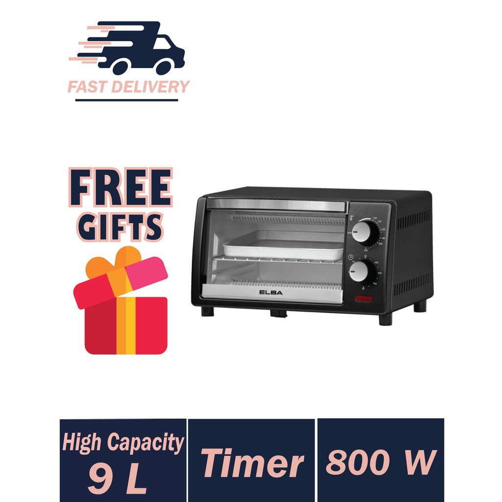 ELBA 9L OVEN TOASTER EOTD0989(BK) Shopee Malaysia