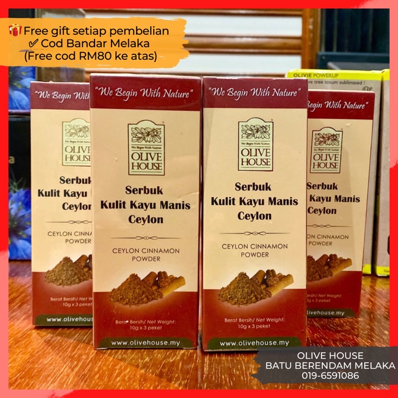 (OLIVE HOUSE MELAKA) Kayu Manis Ceylon Olive House 3sachet/15sachet