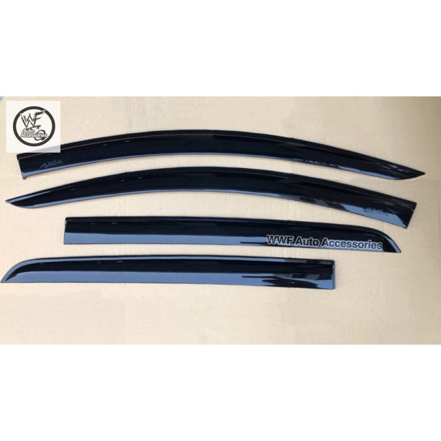 Perodua Axia OEM Injection Door Visor with Axia Logo 