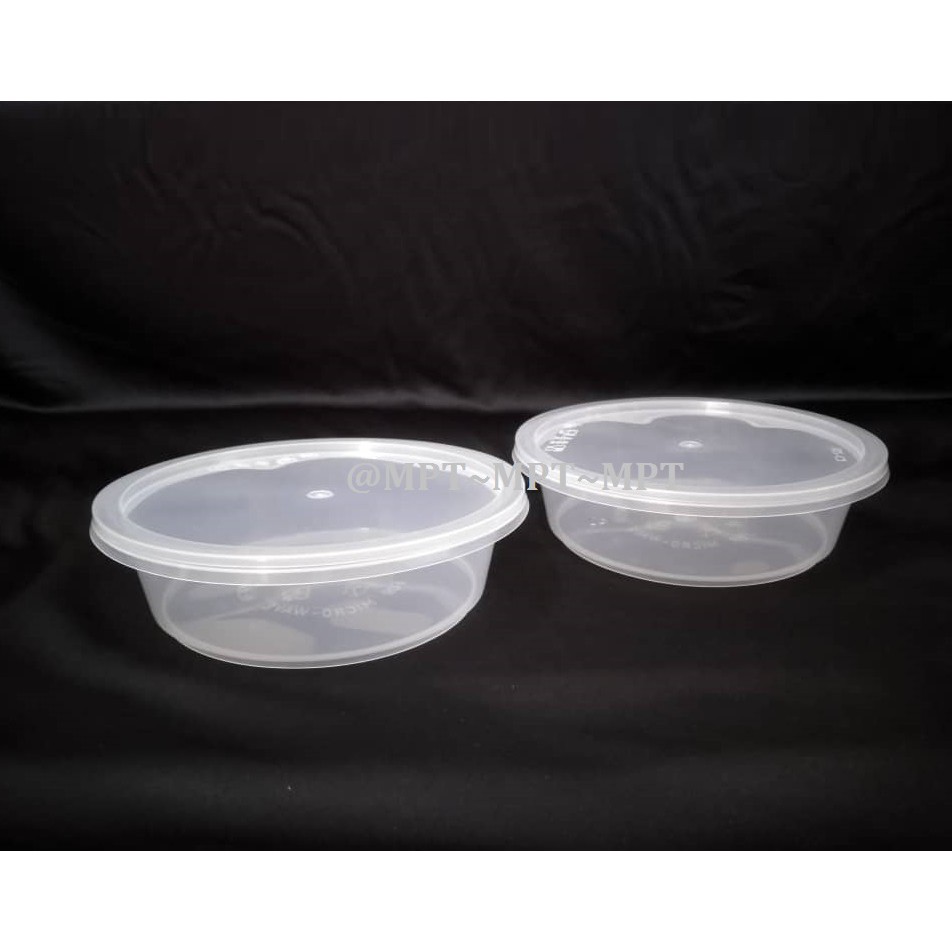 1100 Round Microwave Food Container/ Tupperware Plastik Bulat / Bekas Makanan / Bekas Bulat [ 10pcs ] Shopee Malaysia