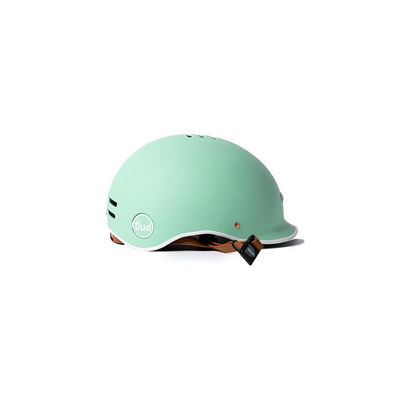 mint green bike helmet