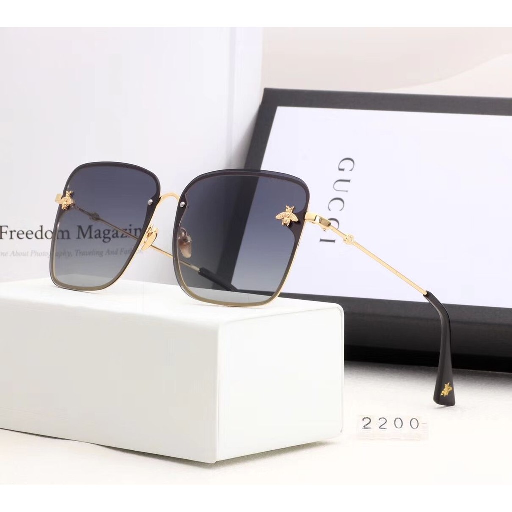 gucci sunglasses with bee on side