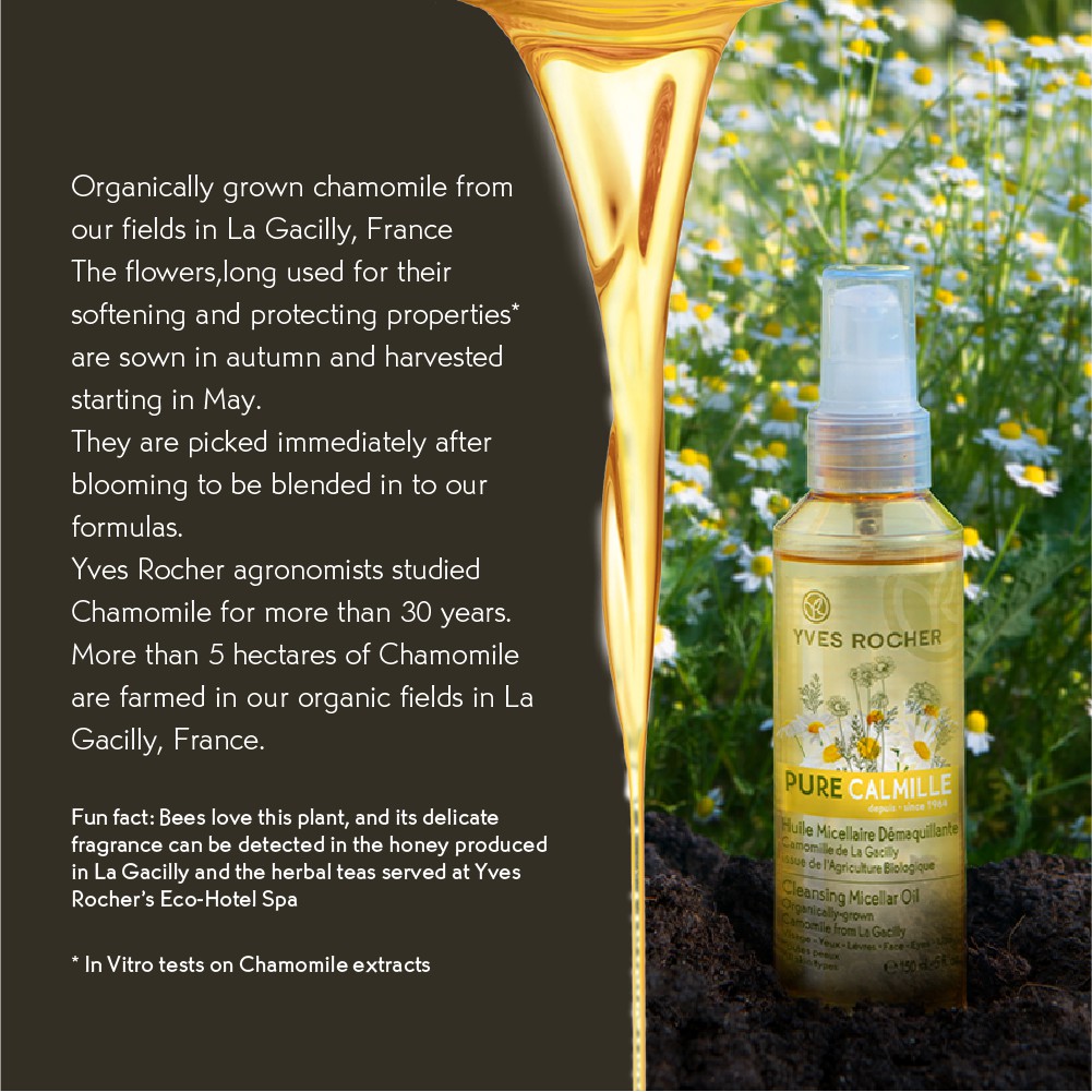 yves rocher chamomile cleansing oil