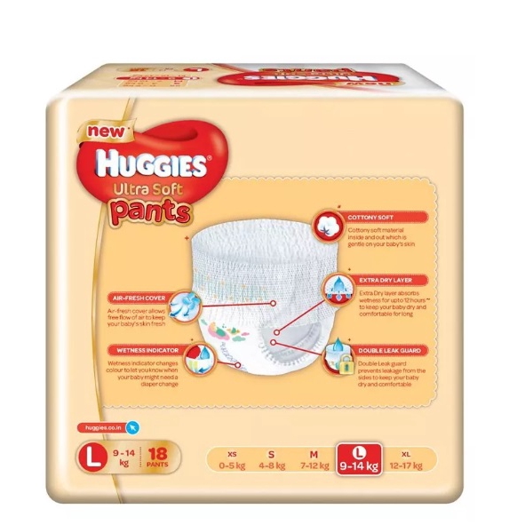 huggies ultra soft pants large size
