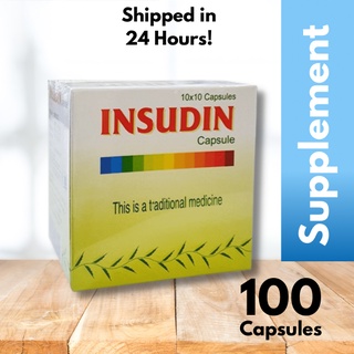 Insudin Capsules Traditional Medicine [10x10's]