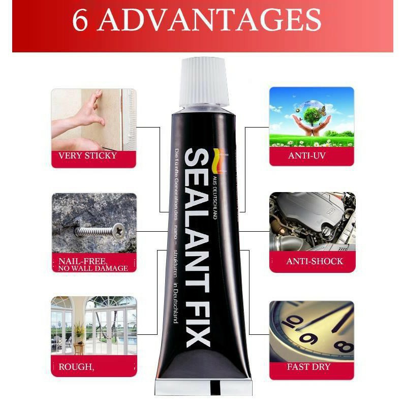 Silane Polymer Metal Adhesive Sealant Fix Adhesive Glue Gam Kuat Tanpa Paku Gam Dinding Gam Besi Gam Kayu