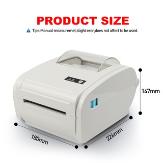 Shopee AWB A6 Shipping label Printer Barcode Label Printer Thermal ...