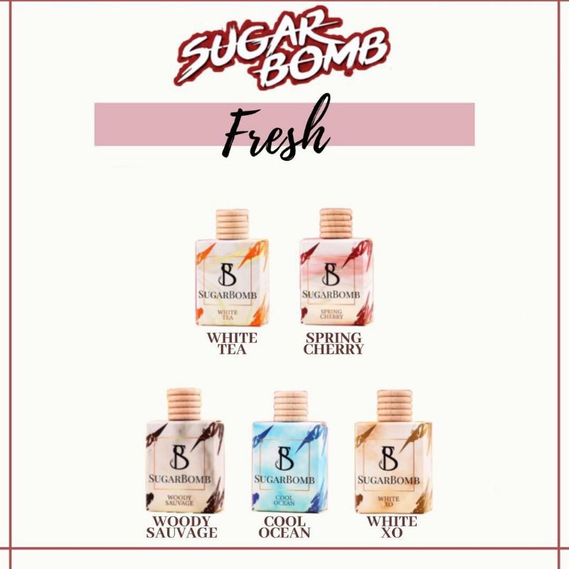 Air Freshener SugarBomb/Indoor Perfume SugarBomb / Car Perfume