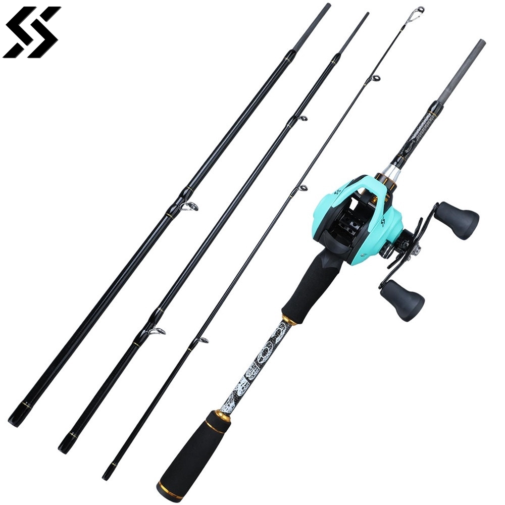 saltwater baitcasting rod and reel combo
