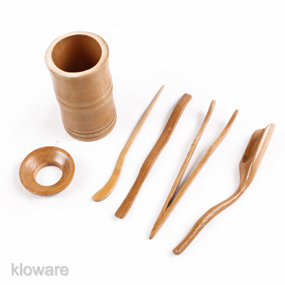 1 LOVIVER Bamboo Tea Spoon Tea Needle Kungfu Tea Accessories Tea Ceremony Tool 