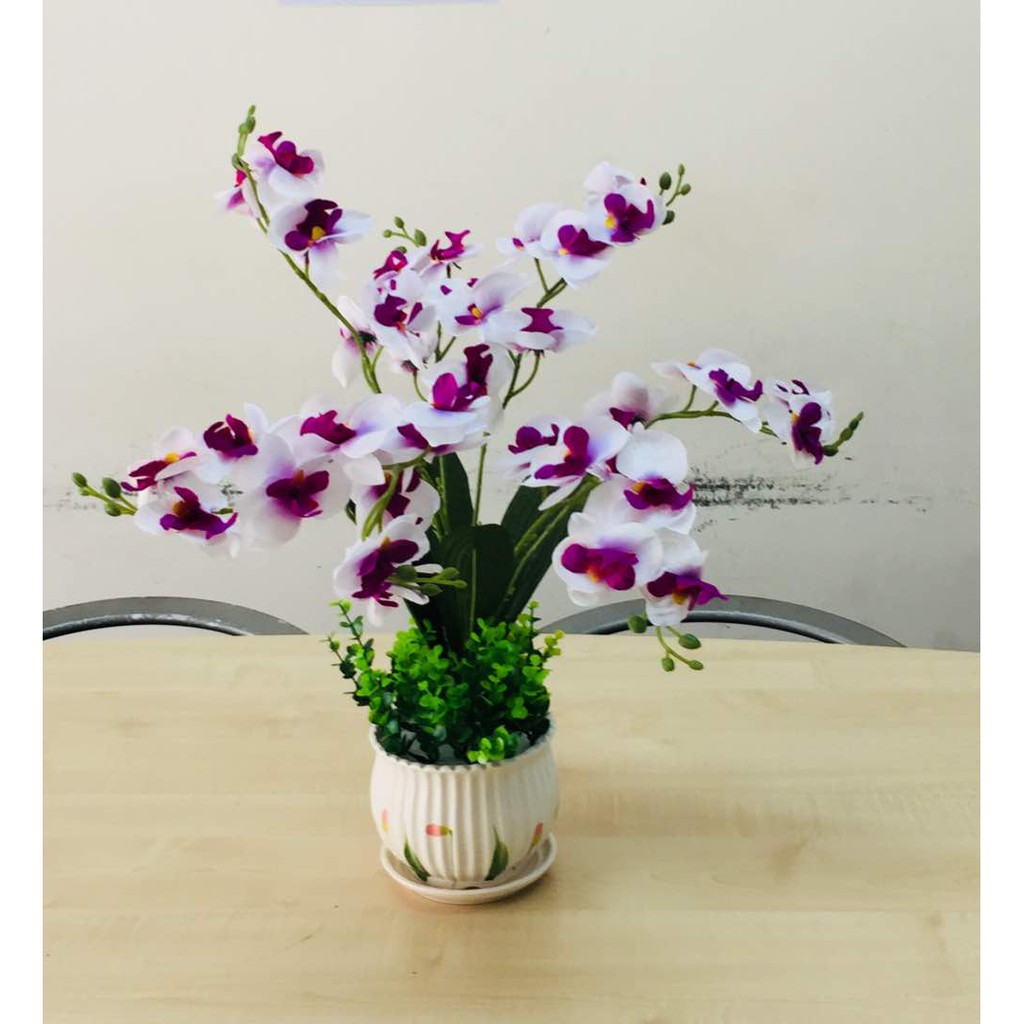 hiasan bunga orkid terkini Shopee Malaysia