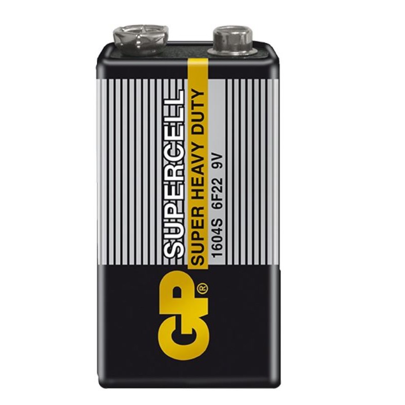 GP Super Heavy Duty 9V Battery-(Expired 10/2021) For Smart Tag-(Buy 5 ...