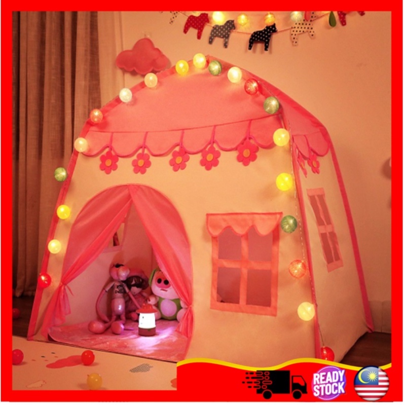 Extra Large Childrens Teepee Tent for Boys & Girls Oxford Fabric Childrens Tent Game House Khemah Kanak