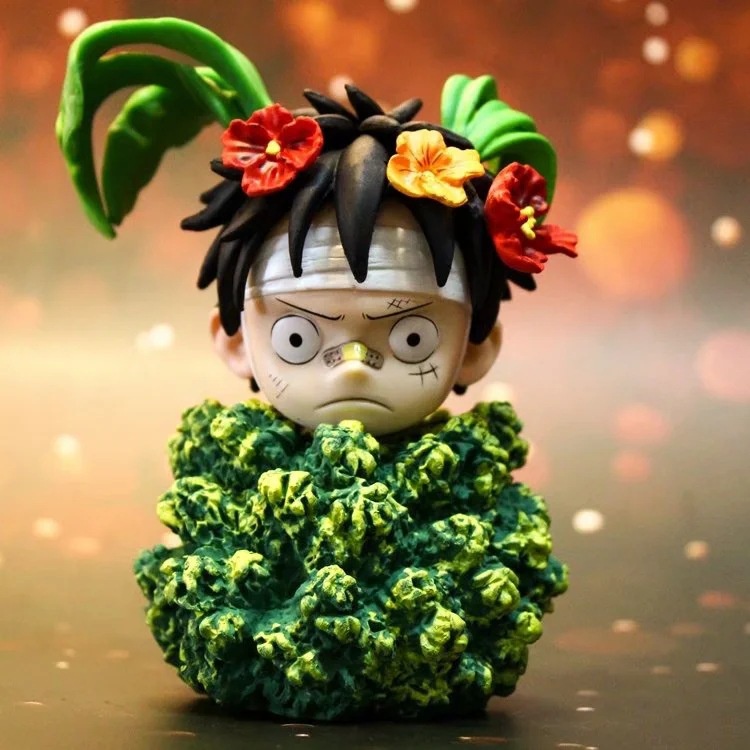 Cool Play Anime Figure One Piece Straw Hat Group Grass Series Three Hanzhi  Little Luffy Q Version Doll Boxed Figure♤ | Shopee Malaysia