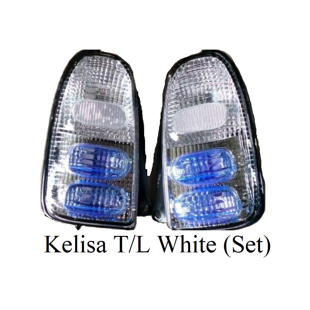 KELISA TAIL LAMP ACC SET white (1 SET 2 PCS) Shopee Malaysia