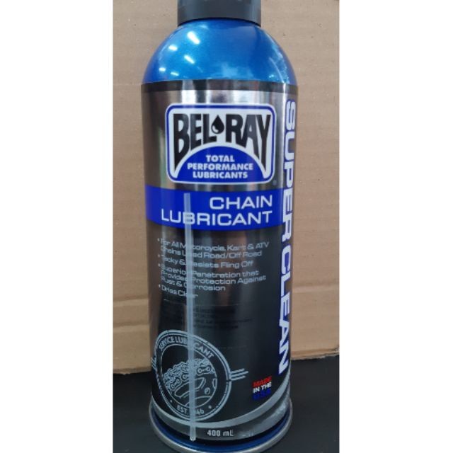 BELRAY SUPER CLEAN CHAIN LUBRICANT 100 400ML Shopee Malaysia