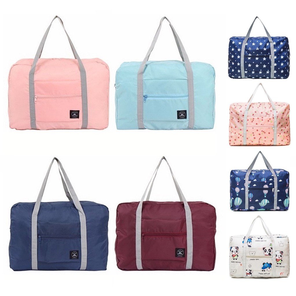 foldable nylon duffle bag