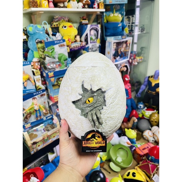 Popcorn bucket jurassic world dominion glow in the dark major cinema