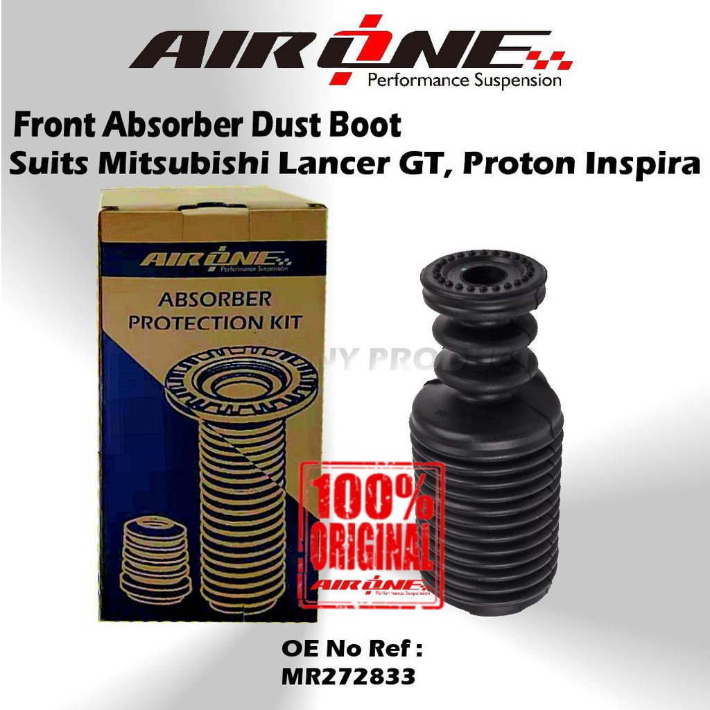 Proton Inspira Mitsubishi Lancer Ex Asx Front And Rear Absorber Dust Boot With Bump Stopper Shopee Malaysia