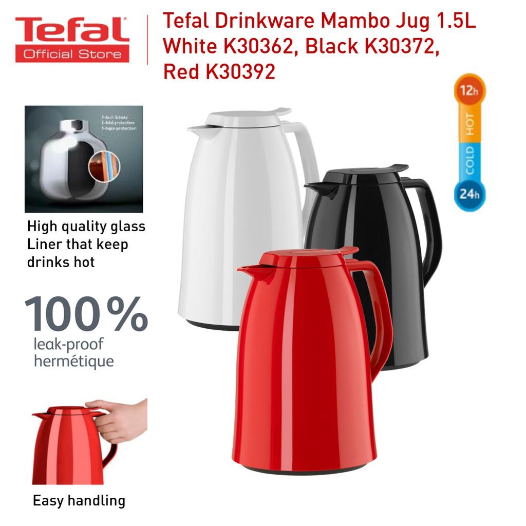 Tefal 1.5L Termos Air Panas Jug Cerek Pemanas Home Thermos Water Heater