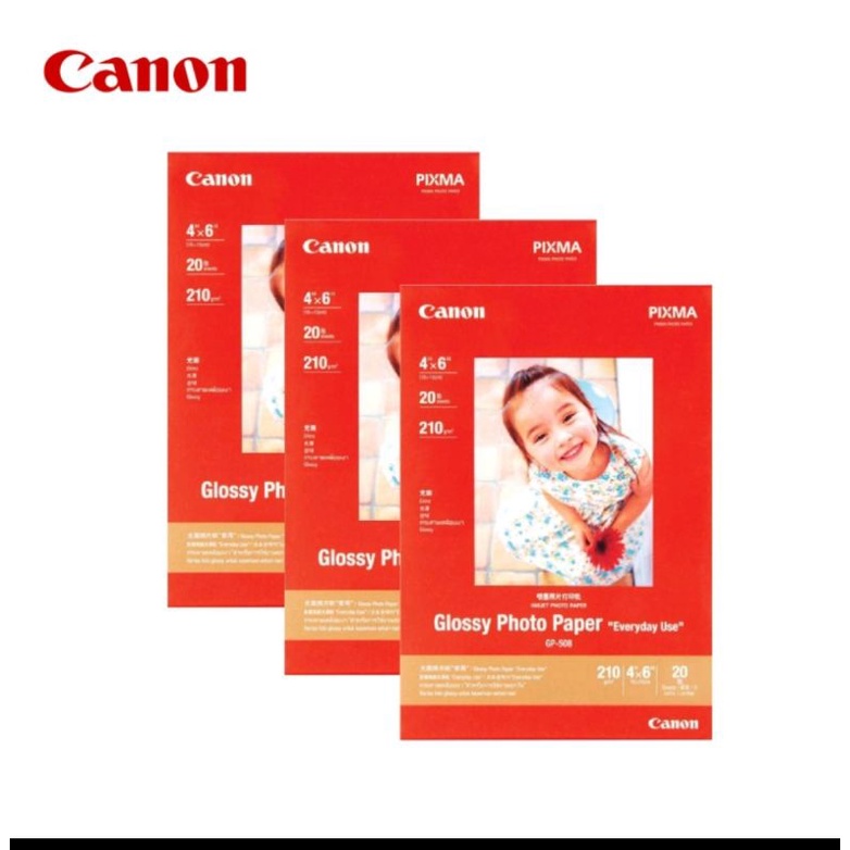 Canon Glossy Photo Paper 4R ( 20sheets) | Shopee Malaysia