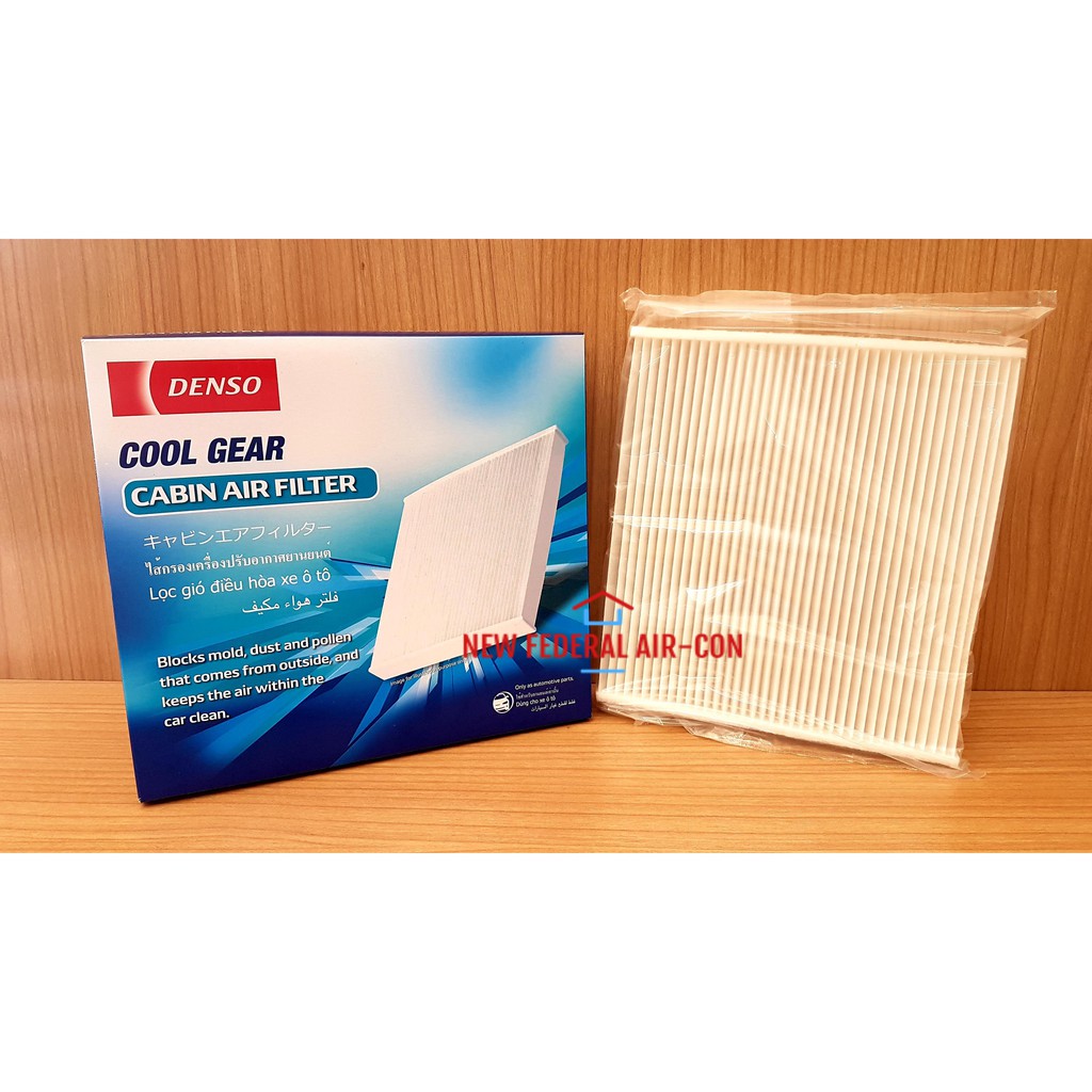 (MADE IN KOREA) DENSO COOL GEAR TOYOTA COROLLA ALTIS 2001/2006, WISH, CALDINA CABIN AIR FILTER (0890) - 145520-2520