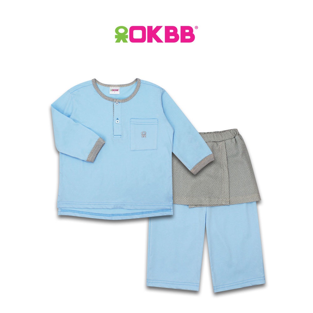 OKBB Special Mesra Raya Toddler Baby Boy Baju Melayu Sampin Kids Clothing Set F3381_BFSL289