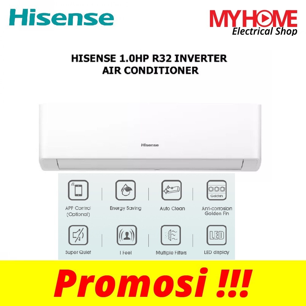 Delivery For Kl And Sgr Only Hisense Ai10kags Ai13kags 10hp 15hp R32 Kags Inverter Air 6759
