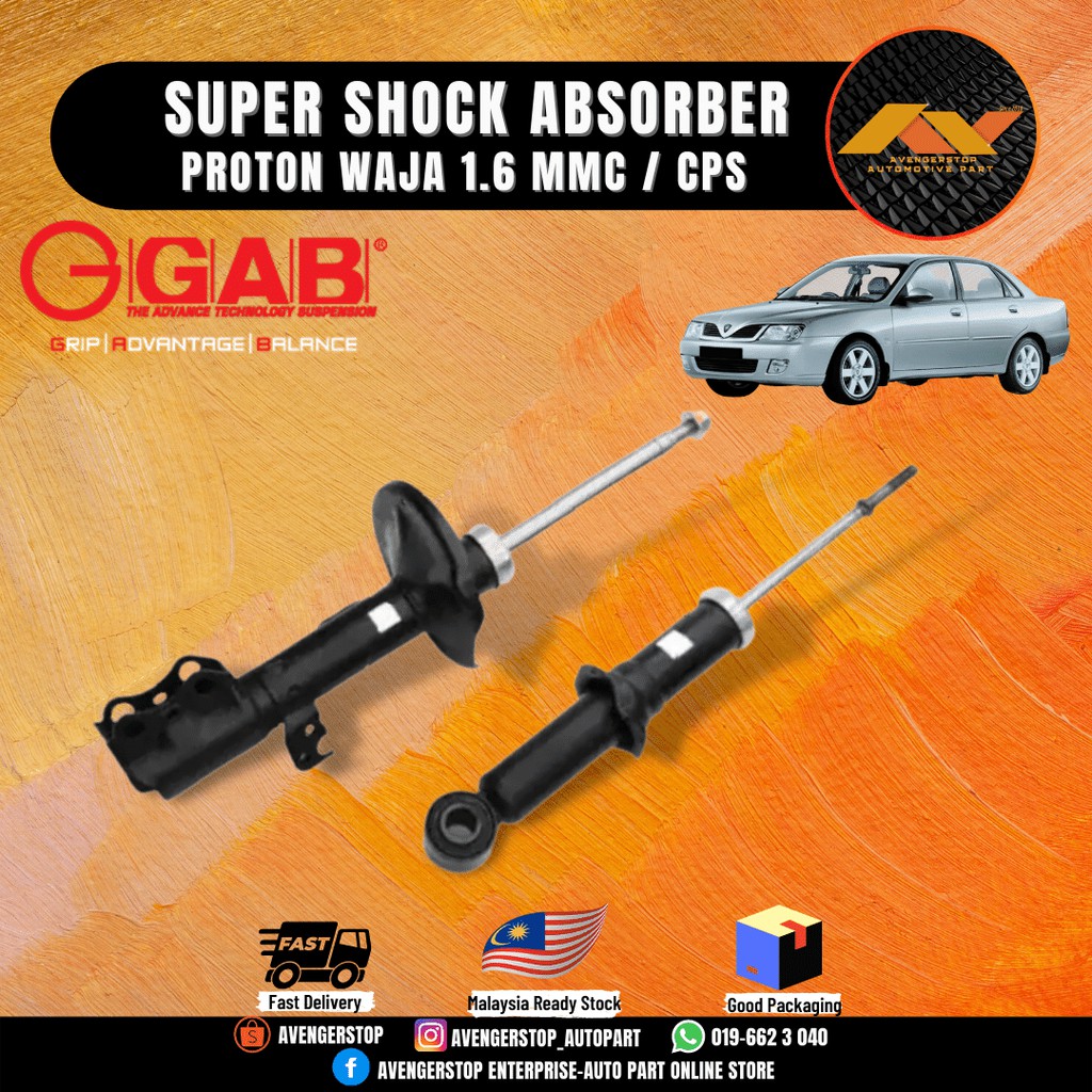 Proton Waja Gab Super Shock Absorber Deoan Belakang Front Rear Original