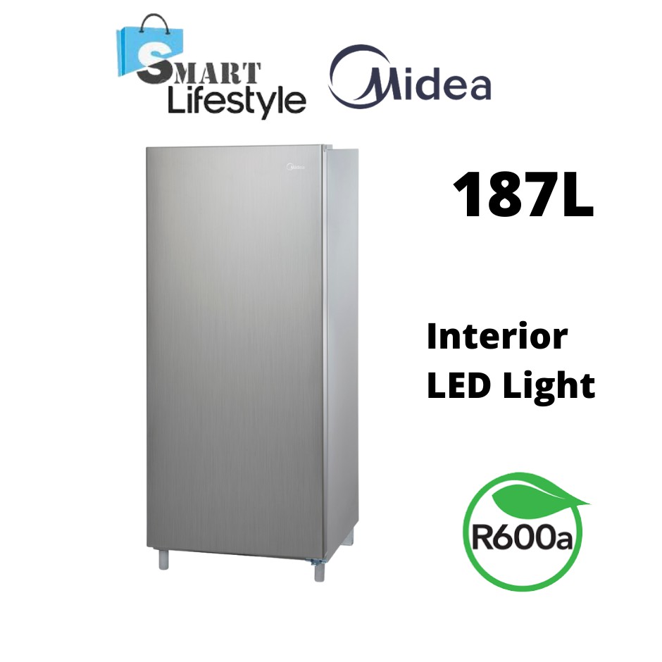 Midea 1 Door Refrigerator Fridge 187l Ms 235 Shopee Malaysia