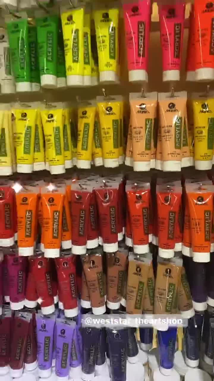 MARIES Metallic Acrylic Paint 120ml (3/3),Maries Acrylic Colour, Gold